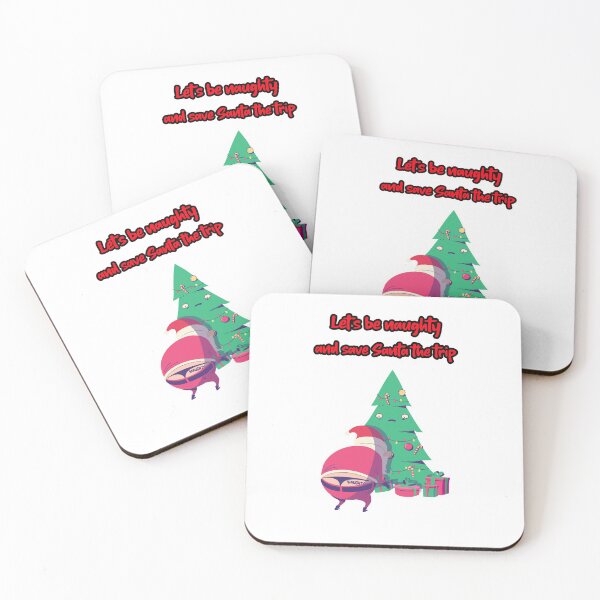 Item preview, Let's be naughty and save Santa the trip designed and sold by Mechanical-Artt.