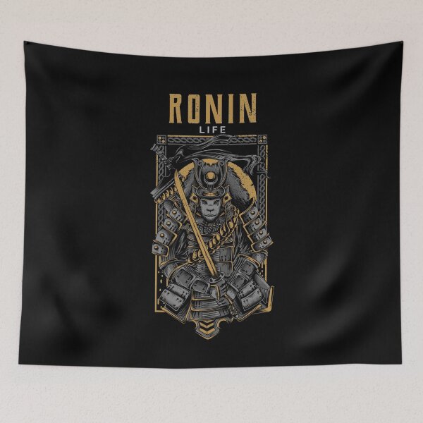 Item preview, Japanese, Samurai Warrior, Ronin Life designed and sold by PandaTShirtShop.