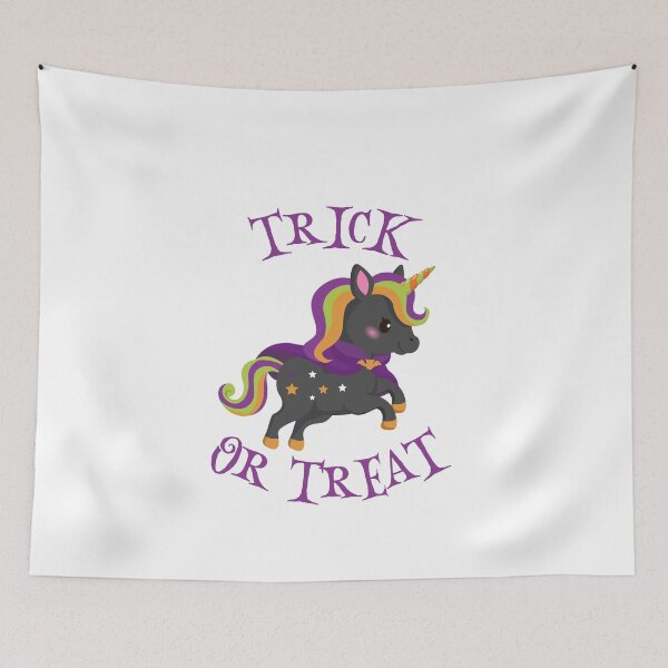 Item preview, Trick Or Treat - Halloween Unicorn designed and sold by PinkPerfect.