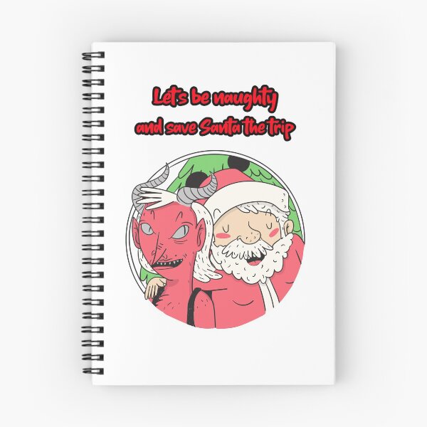 Item preview, Let's be naughty and save Santa the trip designed and sold by Mechanical-Artt.