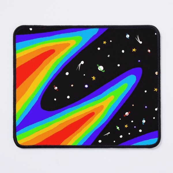 Item preview, Rainbow Galaxy Space Spikes  designed and sold by Prachi Patel.