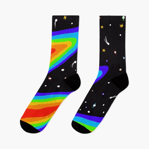 Item preview, Rainbow Galaxy Space Spikes designed and sold by Prachi Patel.