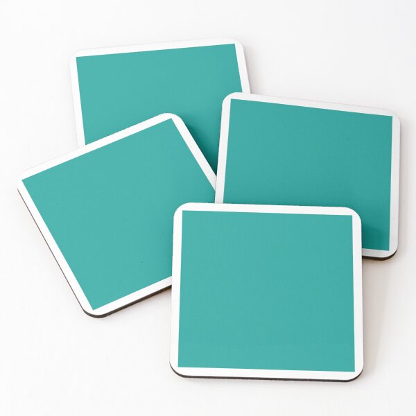 Item preview, Turquoise Solid Color designed and sold by Whoopsidoodle.