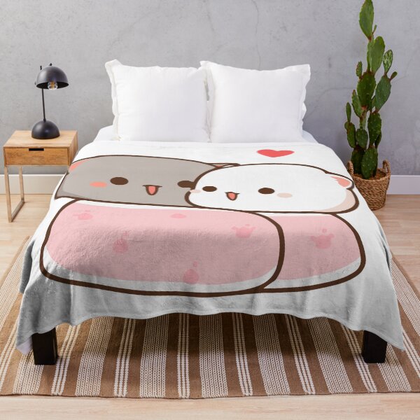 Item preview, Peach and Goma Cat Sticker designed and sold by unendinghiatus.