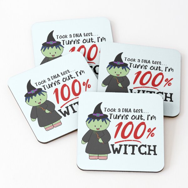 Item preview, Took A DNA Test; Turns Out I'm 100% Witch | Halloween Witches (Light) designed and sold by the-krisney-way.