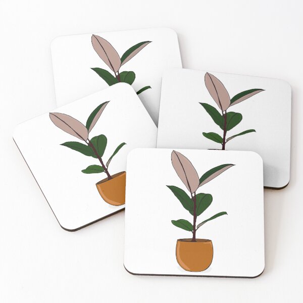 Item preview, Rubber plant  designed and sold by ArtSCPdesign.