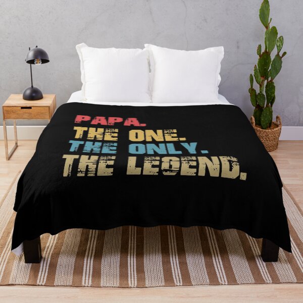 Item preview, Papa The One The Only The Legend designed and sold by Robertsone3.