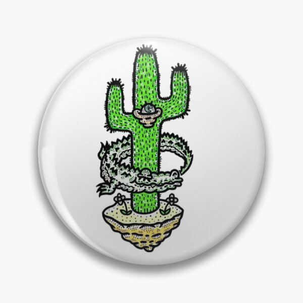 Item preview, Crocodile and cactus designed and sold by Dwisaputra052.