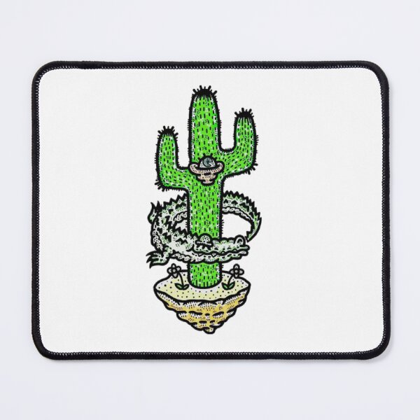 Item preview, Crocodile and cactus designed and sold by Dwisaputra052.