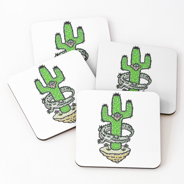 Item preview, Crocodile and cactus designed and sold by Dwisaputra052.