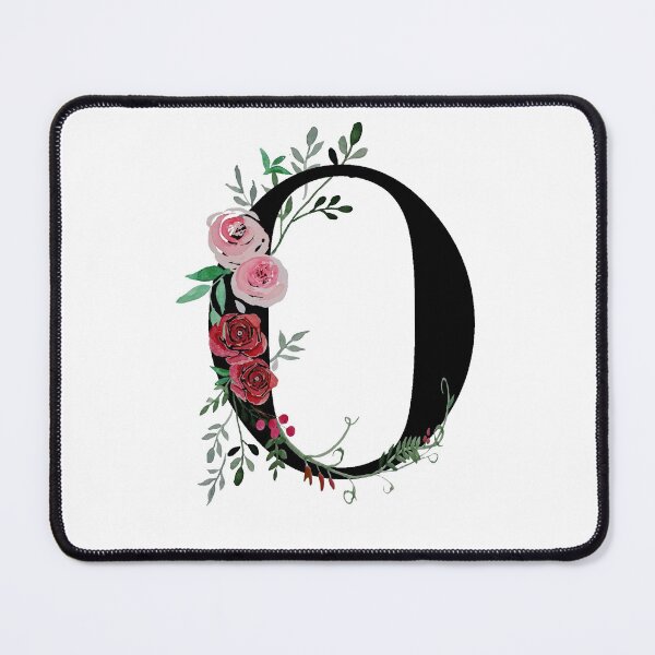 Item preview, Letter O Initials monogram floral designed and sold by Saba-Red-Ideas.