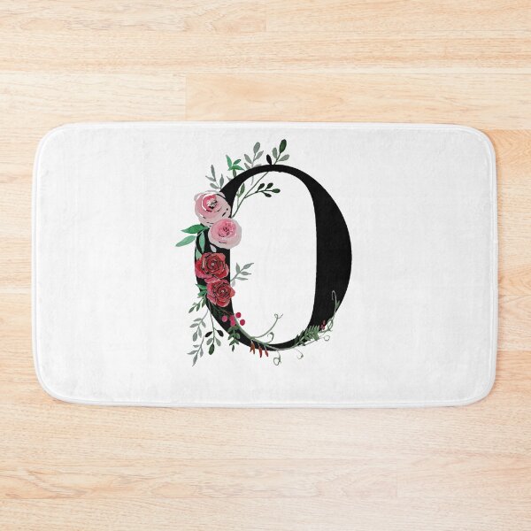 Item preview, Letter O Initials monogram floral designed and sold by Saba-Red-Ideas.