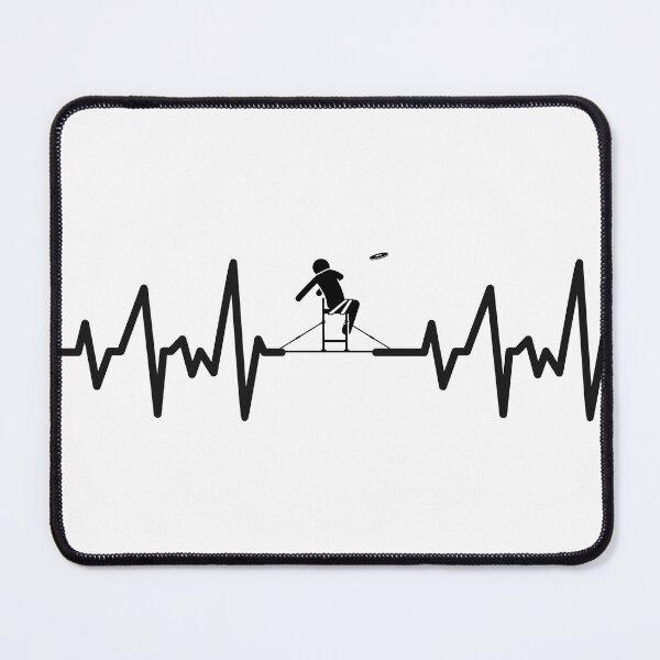 Item preview, Discus Throw Heart Beat  designed and sold by Tiienda ⭐⭐⭐⭐⭐(1.3k).