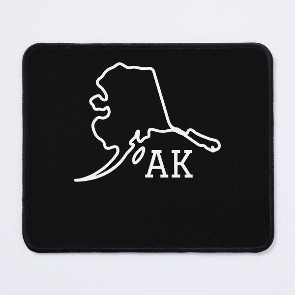 Item preview, State of Alaska AK Abbreviation Outline designed and sold by Hpabedi.