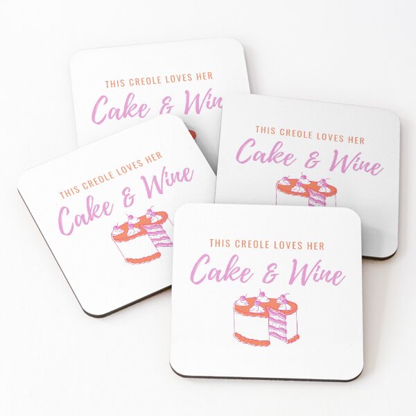 Item preview, This Creole Loves Her Cake And Wine designed and sold by SweetLouiseTees.