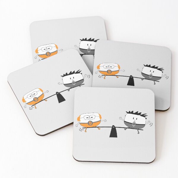 Item preview, Bit and Ethe on the seesaw designed and sold by Nanalamm.