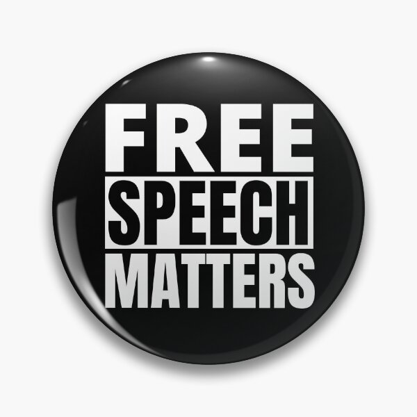 Item preview, Free Speech Matters designed and sold by EverLife.