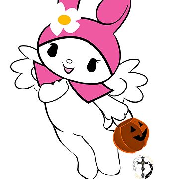 Hello Kitty My Melody Kuromi Pumpkins Halloween T  