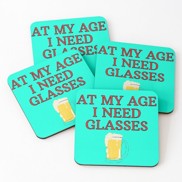 Item preview, At My age i need glasses - Beer designed and sold by nakavt.