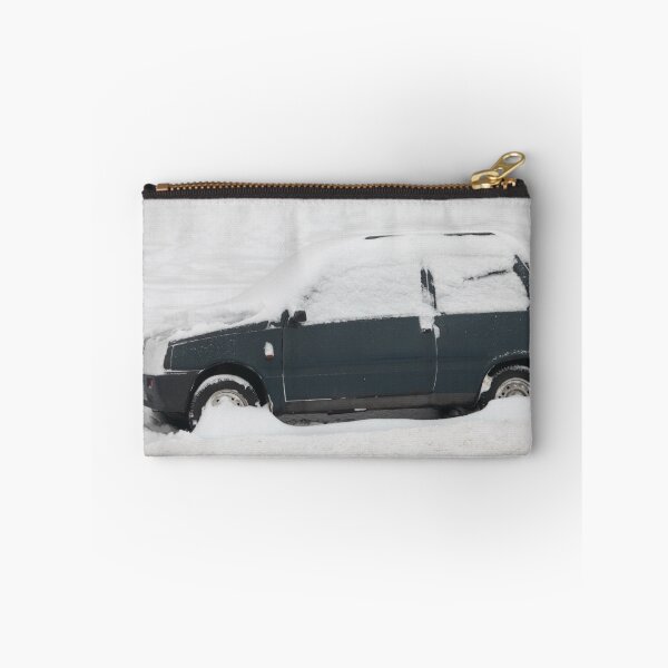 Item preview, small car covered with snow designed and sold by mrivserg.