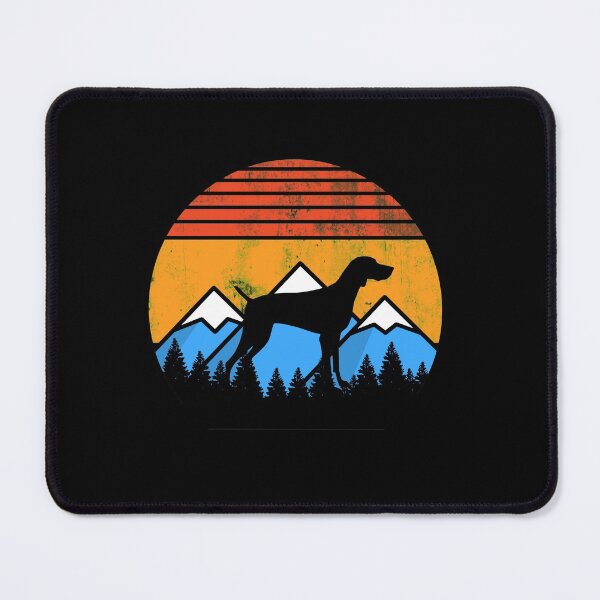 Item preview, Vintage German Shorthaired Pointer Sunset Mountains Retro Distressed designed and sold by Guarddogdrive.