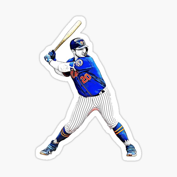 Pete Alonso Jersey  Sticker for Sale by athleteart20