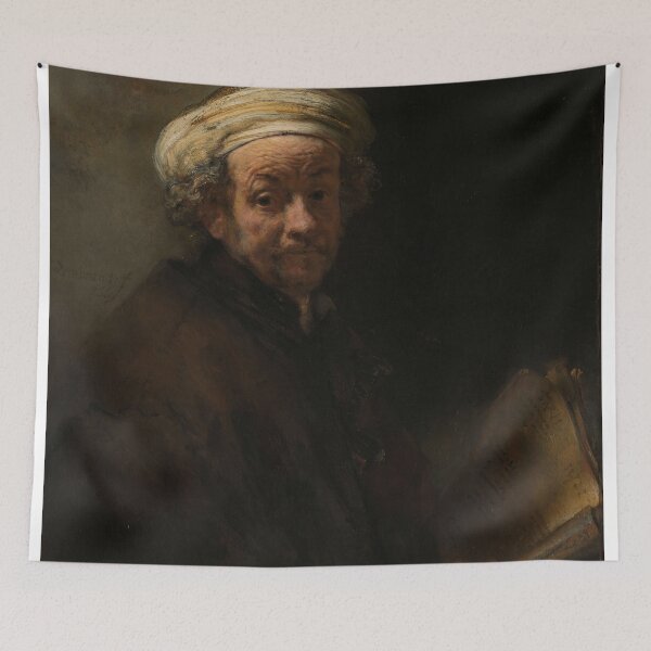 Aperçu de l'œuvre Self-portrait as the Apostle Paul, Rembrandt van Rijn créée et vendue par Mikołaj Niemczewski.