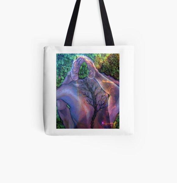 The Clutch (We Too Are Cosmos Made) All Over Print Tote Bag
