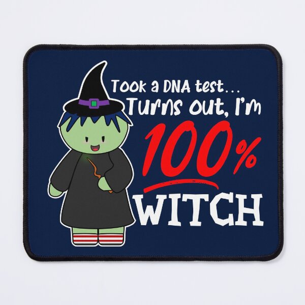Item preview, Took A DNA Test; Turns Out I'm 100% Witch | Halloween Witches (Dark) designed and sold by the-krisney-way.