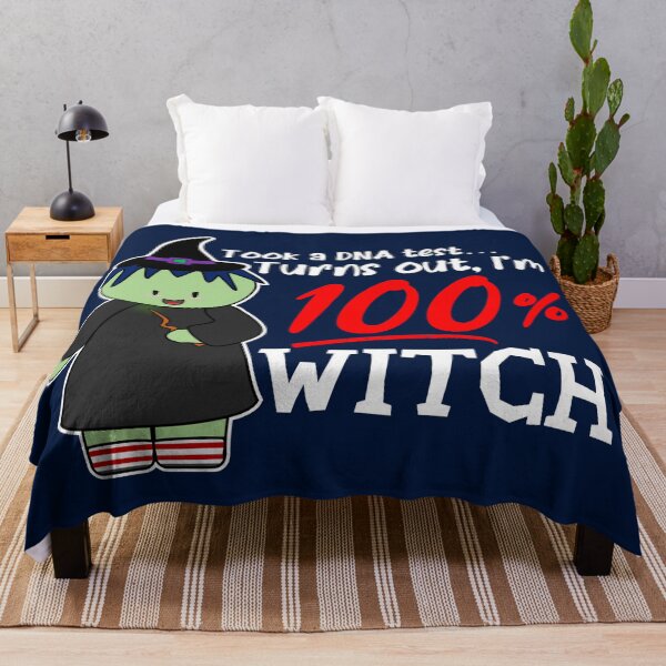 Item preview, Took A DNA Test; Turns Out I'm 100% Witch | Halloween Witches (Dark) designed and sold by the-krisney-way.