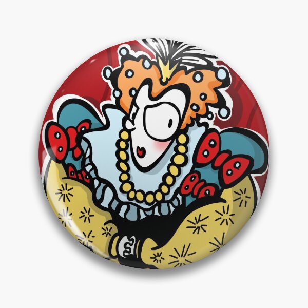 Item preview, The Queen is Watching Renaissance Faire Festival Elizabrth 1 designed and sold by Candlewood Museum & Gift Shoppe.