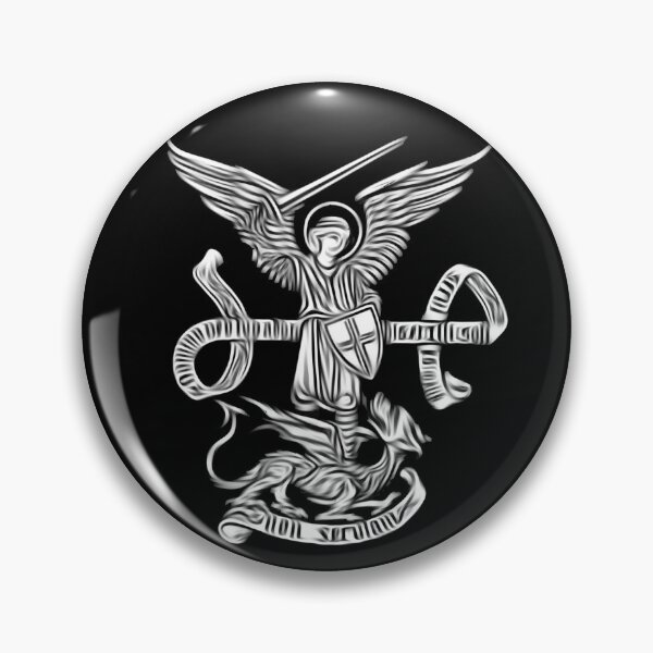 Item preview, Saint St Michael Archangel, Catholic Archangel, Angel Defender designed and sold by AMDG Line.