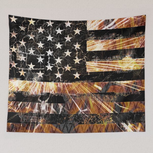 Item preview, Industrial Construction Flag Sparks designed and sold by Jared Davies.