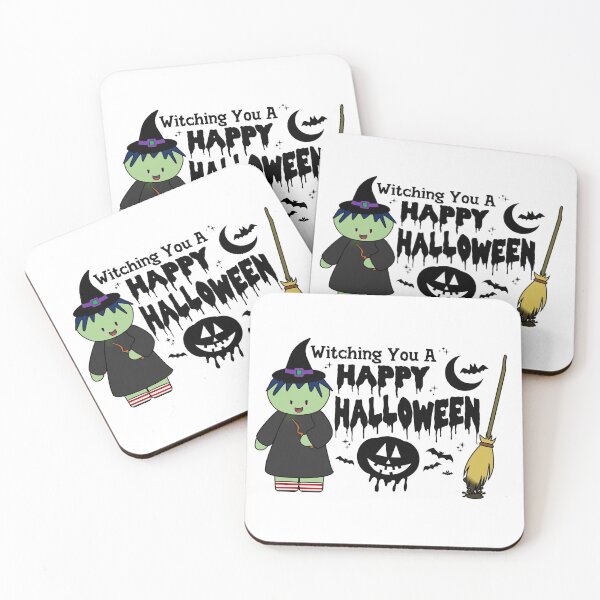 Item preview, Witching You A Happy Halloween | Halloween Witches (Light) designed and sold by the-krisney-way.