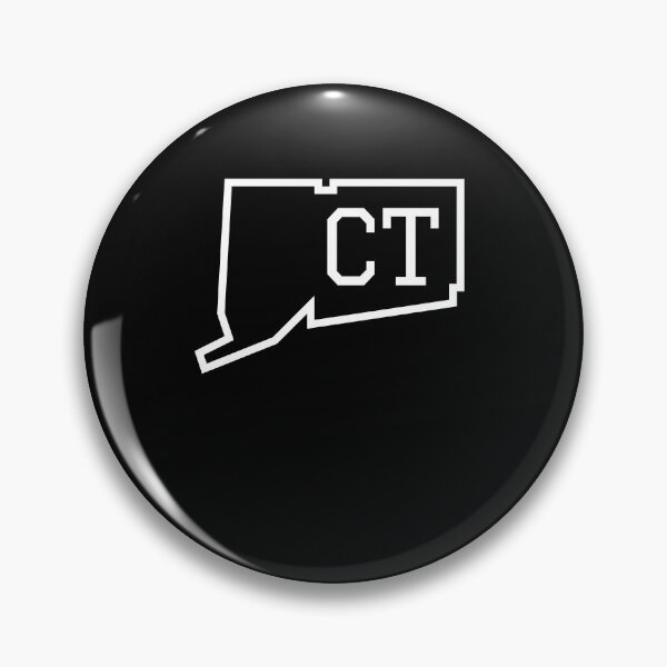 Item preview, State of Connecticut CT Abbreviation Outline designed and sold by Hpabedi.