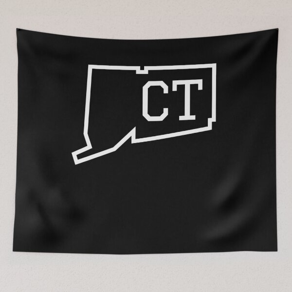 Item preview, State of Connecticut CT Abbreviation Outline designed and sold by Hpabedi.