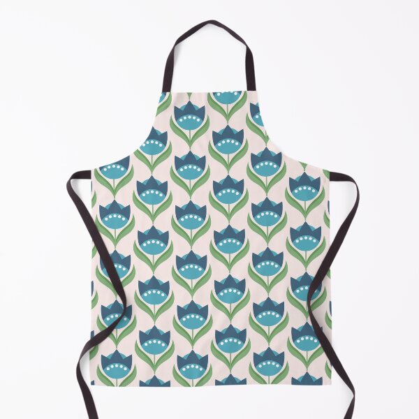 Item preview, Scandinavian Blue Flowers designed and sold by PrintinglyArt.