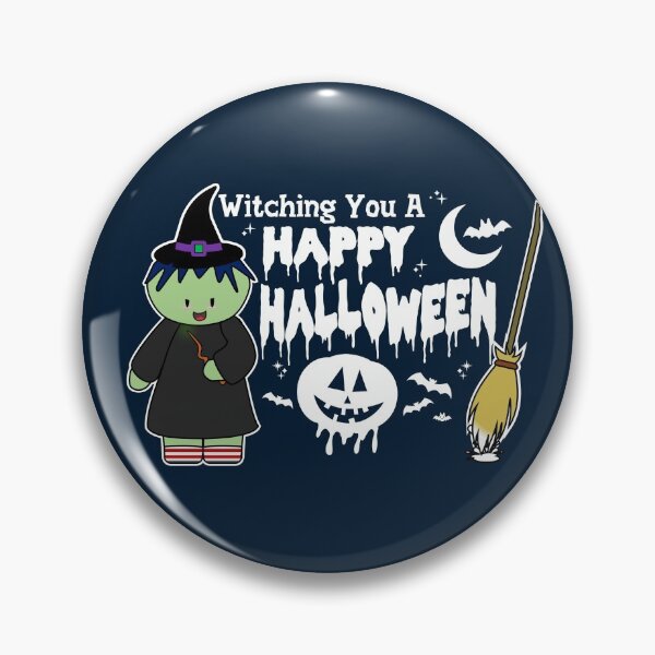 Item preview, Witching You A Happy Halloween | Halloween Witches (Dark) designed and sold by the-krisney-way.