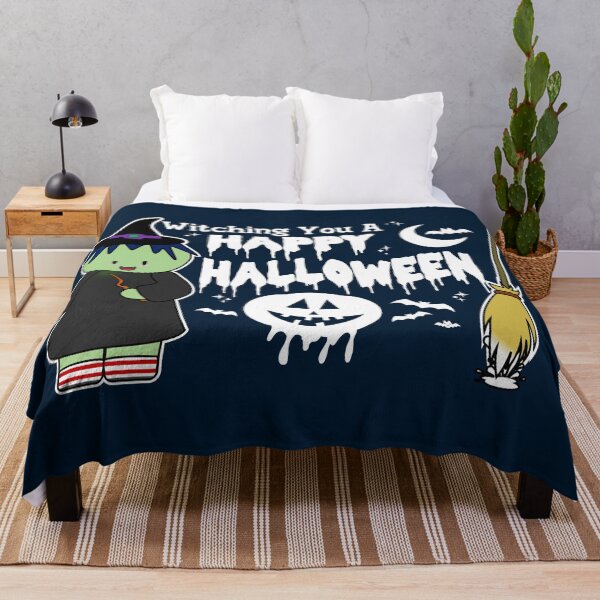 Item preview, Witching You A Happy Halloween | Halloween Witches (Dark) designed and sold by the-krisney-way.