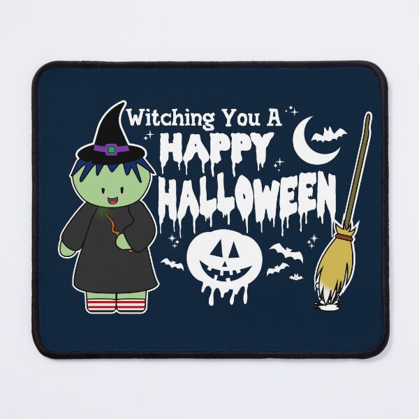 Item preview, Witching You A Happy Halloween | Halloween Witches (Dark) designed and sold by the-krisney-way.