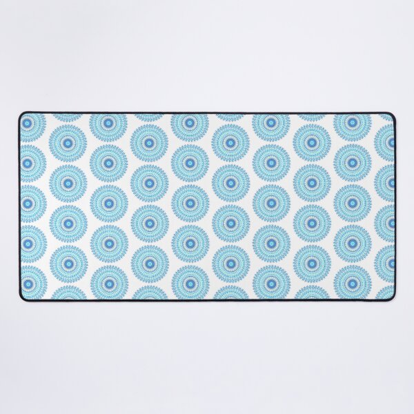 Item preview, BLUE MANDALA PRINT designed and sold by lindaully.