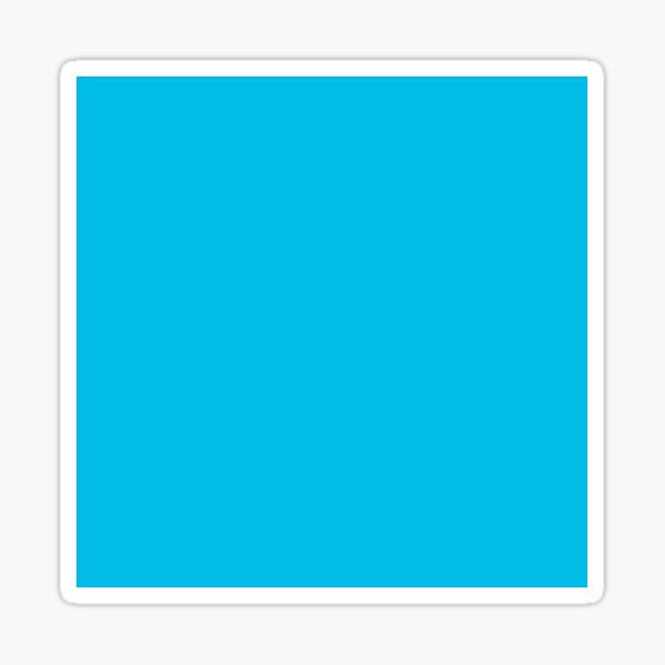 Item preview, Turquoise Blue Solid Color designed and sold by Whoopsidoodle.