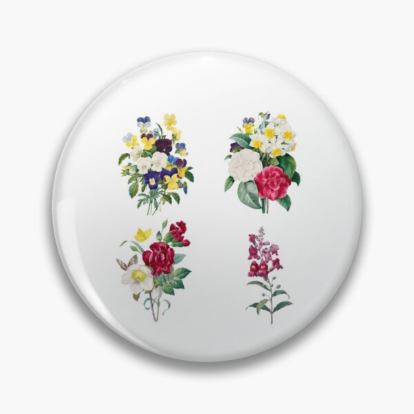 Item preview, Vintage Bouquet of Roses and Flowers Pack designed and sold by DaphneKstudio .