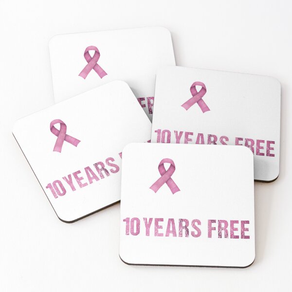 Item preview, Breast Cancerversary 10 Years Free I Fought And I Won Cancer  designed and sold by Dream-bubble.
