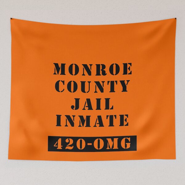Item preview, Monroe County Jail Inmate 420-OMG Halloween Costume designed and sold by KeysTreasures.