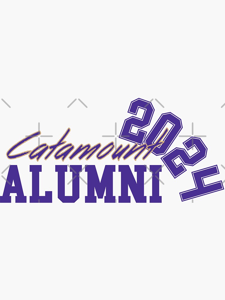 "Western Carolina University Alumni 2024 WCU" Sticker by Swaygo Redbubble