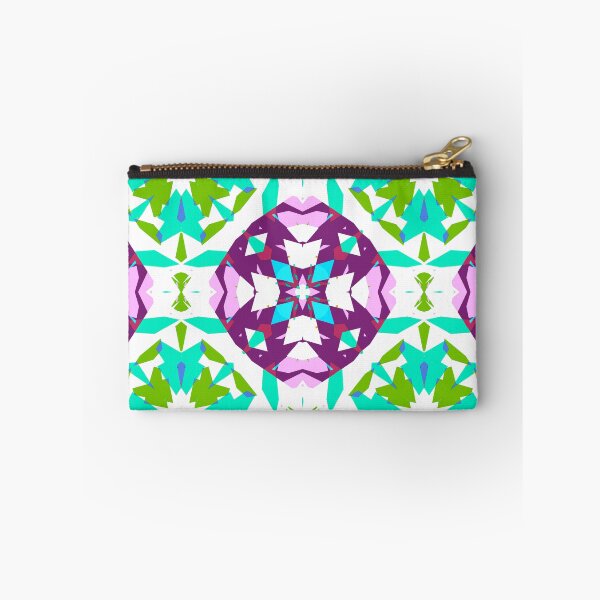Item preview, Maximalist Green Blue Pink Purple White Modern Summer Pattern - Vibrant Colourful Cheesecloth Vibes Art designed and sold by PatternPerfect.