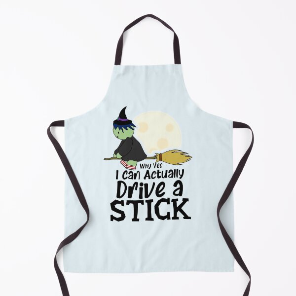 Item preview, Why Yes I Can Actually Drive A Stick | Halloween Witches (Light) designed and sold by the-krisney-way.