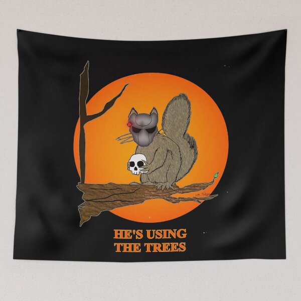 Item preview, Sci-Fi Squirrel designed and sold by Luke Tomlinson Artwork.