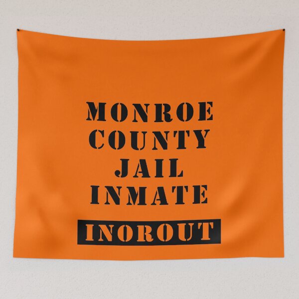 Item preview, Monroe County Jail Inmate INOROUT Halloween Costume designed and sold by KeysTreasures.